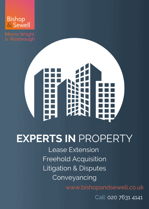 Bishop and Sewell advertising banner