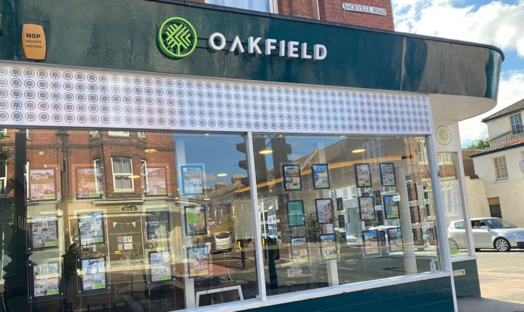 Oakfield office view from the outside