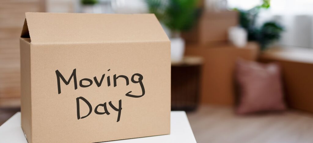 image of moving boxes