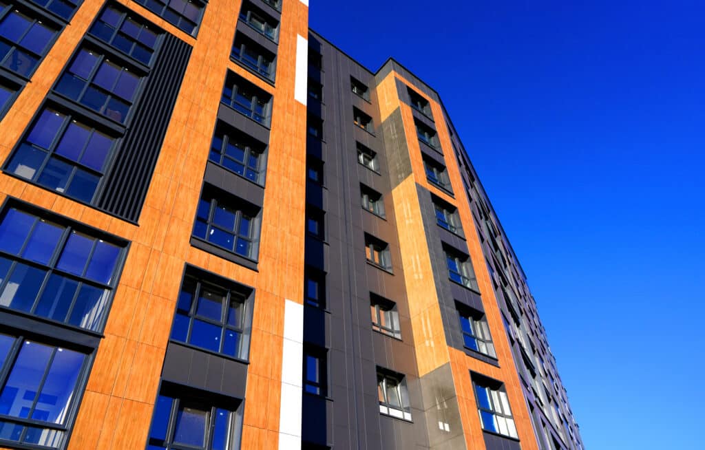 Residential development in UK - high rise